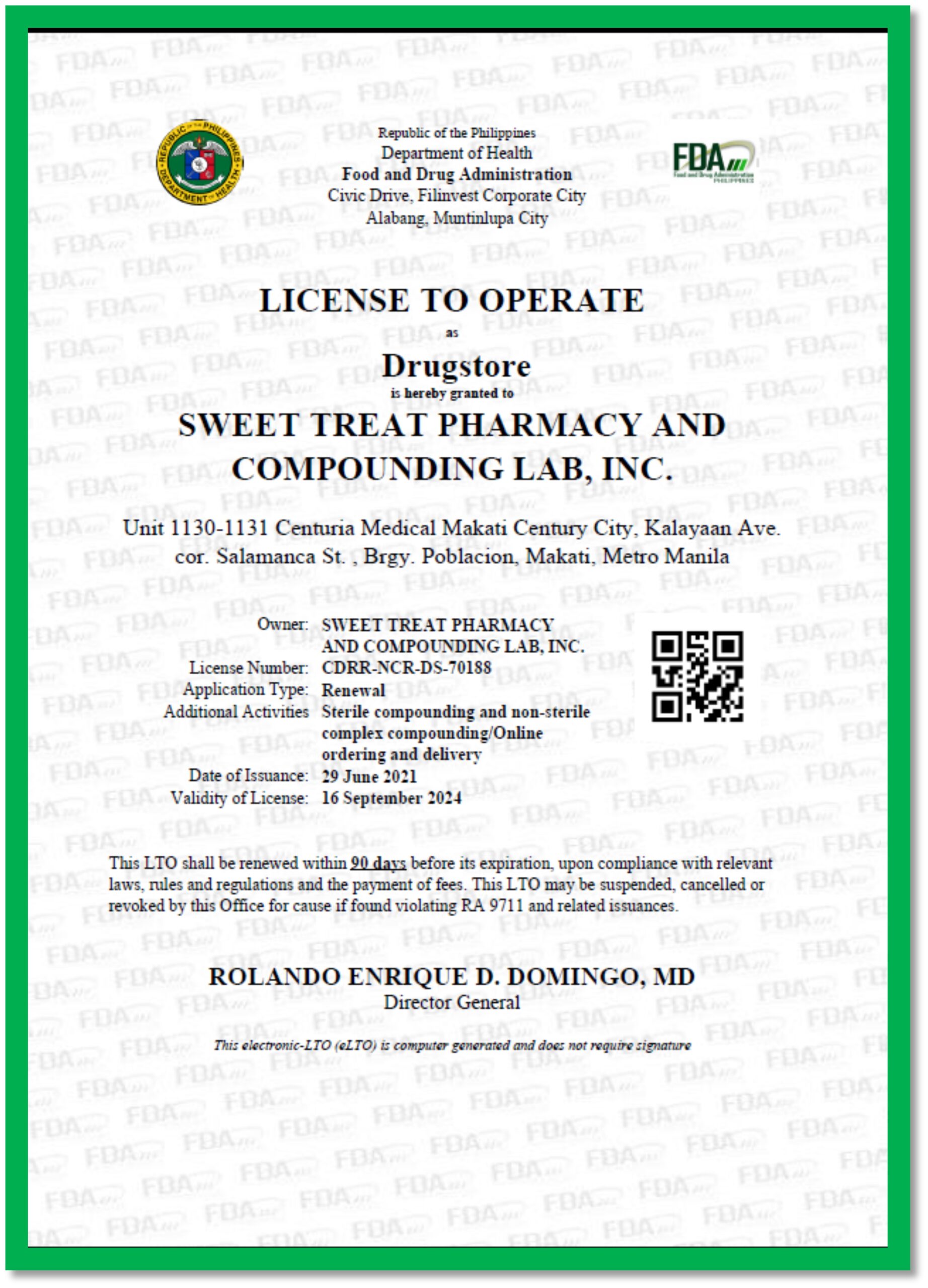 About Us Sweet Treat Pharmacy